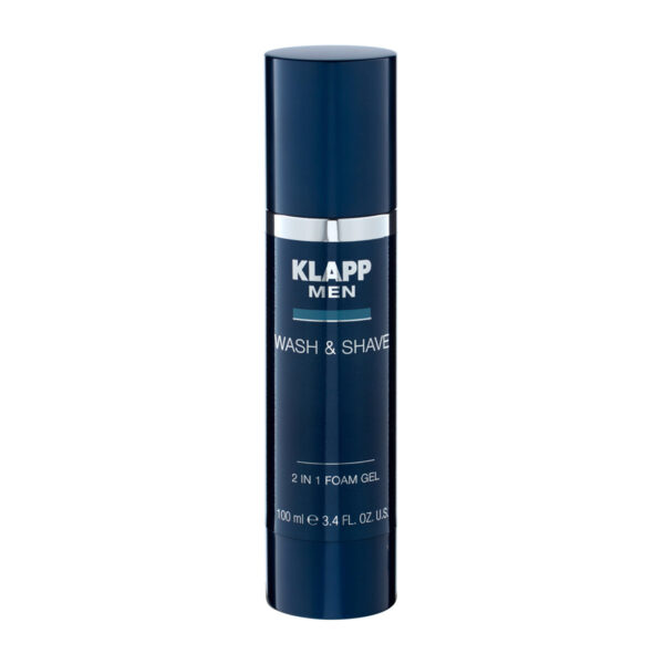 Klapp Men Wash & Shave - 2 in 1 Foam Gel